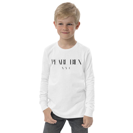 Pearl Bien Kids Long Sleeve Logo T