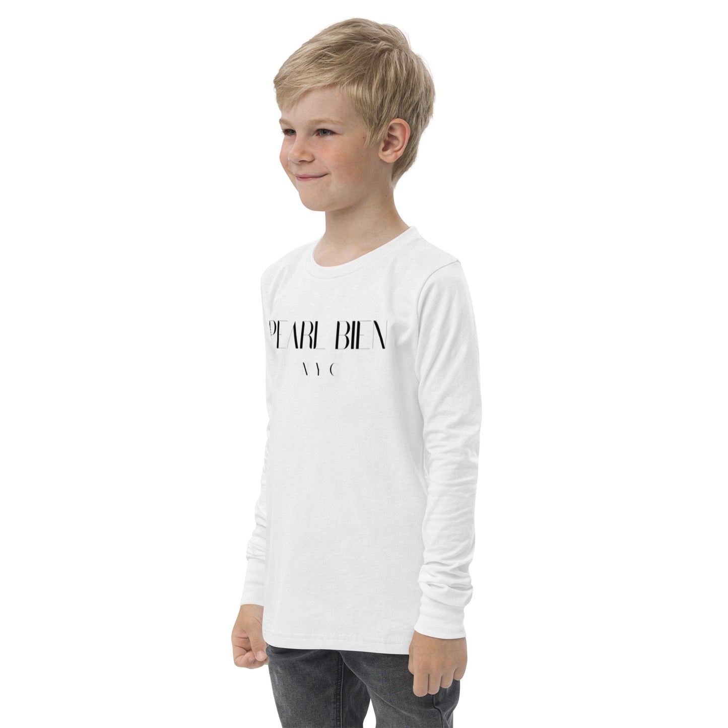 Pearl Bien Kids Long Sleeve Logo T